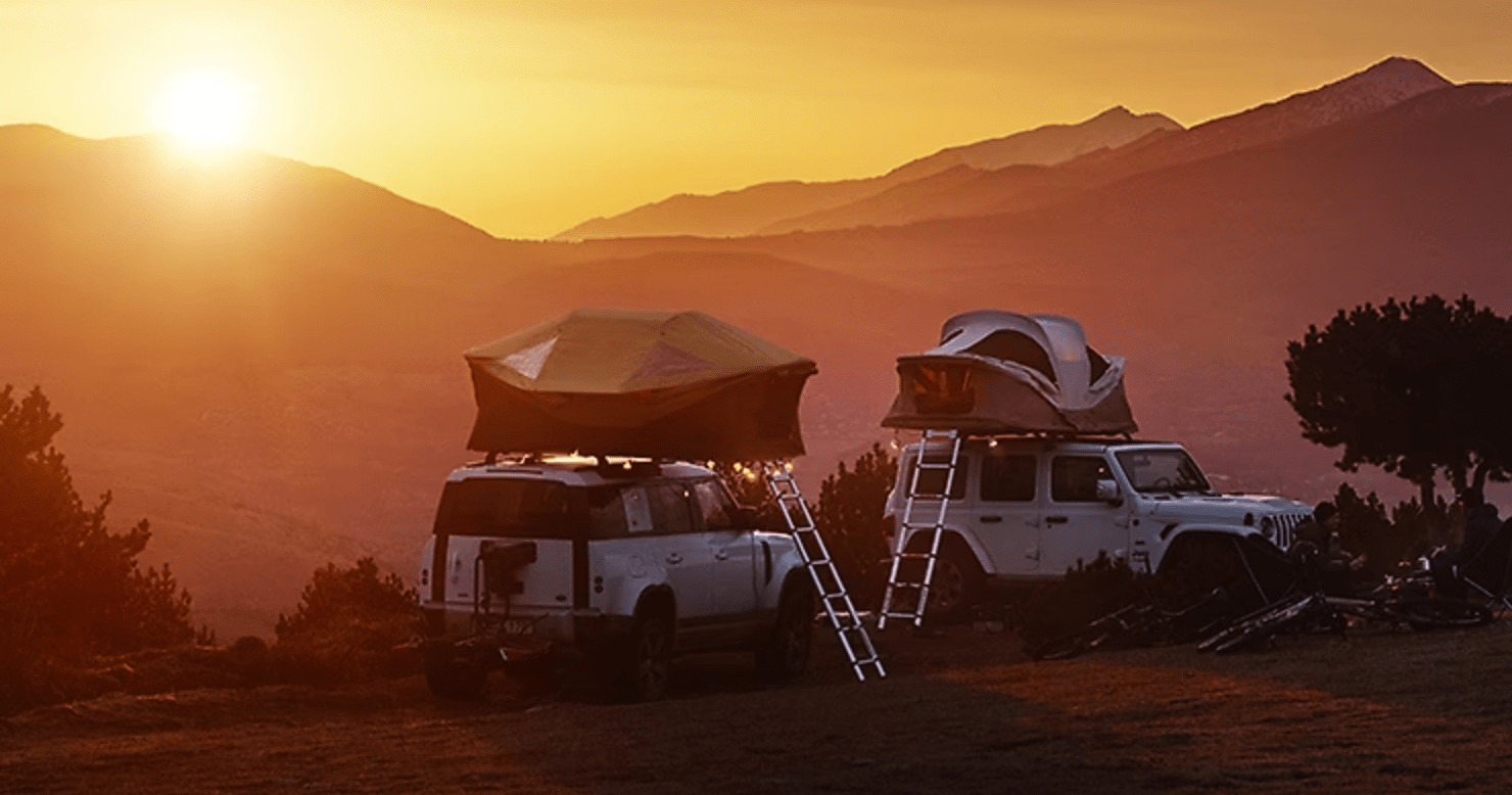 Thule Approach roof top tents provide protection from the elements