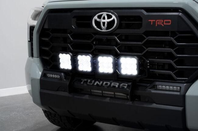 Diode Dynamics SS5 Grille CrossLink Lightbar Kit for 2022 Toyota Tundra, Pro White Combo (DD7409)