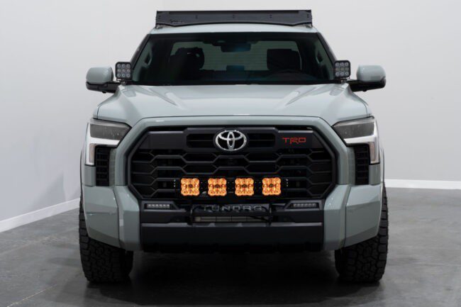 Diode Dynamics SS5 Grille CrossLink Lightbar Kit for 2022 Toyota Tundra, Pro White Combo (DD7409)