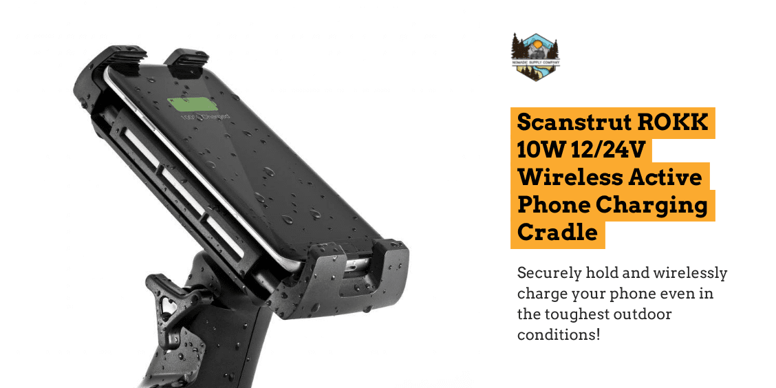  Scanstrut ROKK 10W Wireless Active Phone Charging Cradle