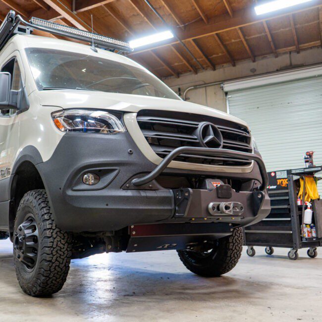 Agile Offroad TELLURIDE Winch Bumper for 2019+ Mercedes Sprinter Vans