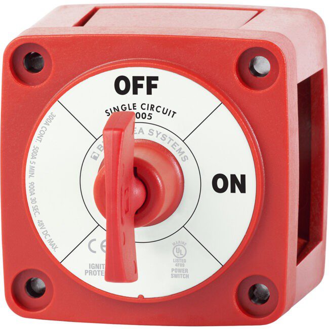 Blue Sea 6005 M-series Battery Switch On/off With Key