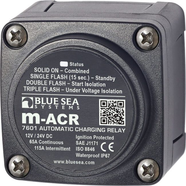 Blue Sea 7532 P12 Battery Charger 12v Output 120/230v Input 40amp 3 Bank