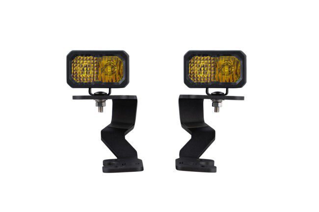 Diode Dynamics Stage Series Ditch Light Kit for 2022 Toyota Tundra, C2 Pro Yellow Combo (DD7392)