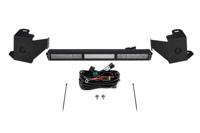 Diode Dynamics Stealth Bumper Light Bar Kit for 2022 Toyota Tundra, White Combo (DD7412)