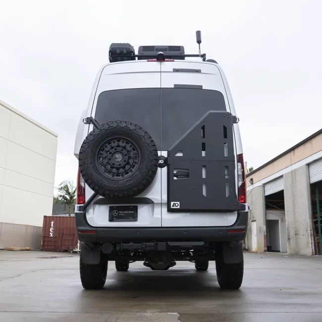 Agile Offroad RDO Rear Door Cargo Carrier for 2019+ Mercedes Sprinter Vans