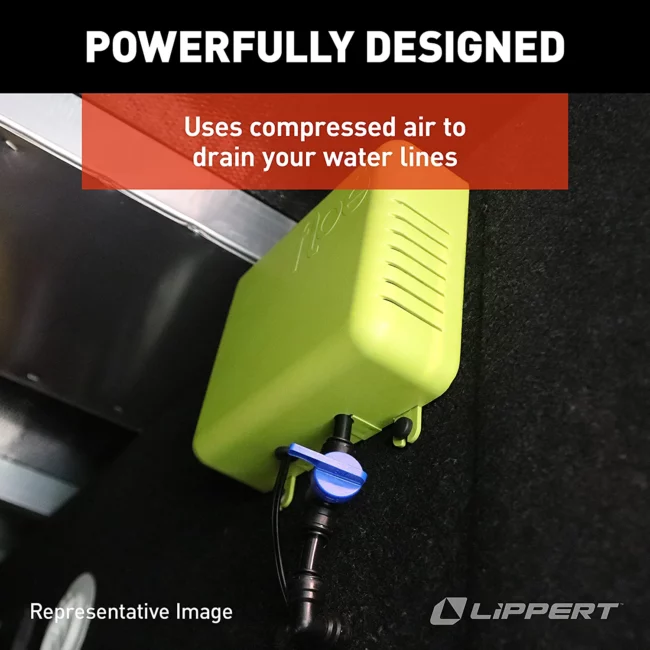 Lippert Floë Compressed Air Camper Van Fresh Water Flushing System