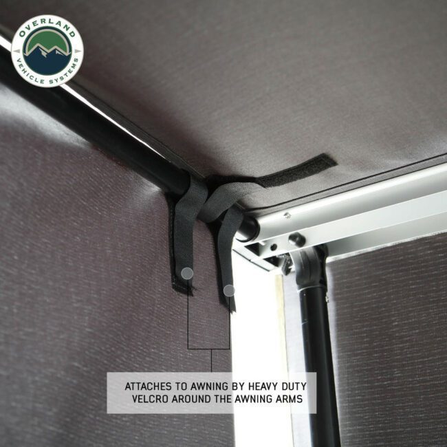 Overland Vehicle Systems Side Wall for Nomadic Awning 2.0 (6.5 Foot) (18089910)