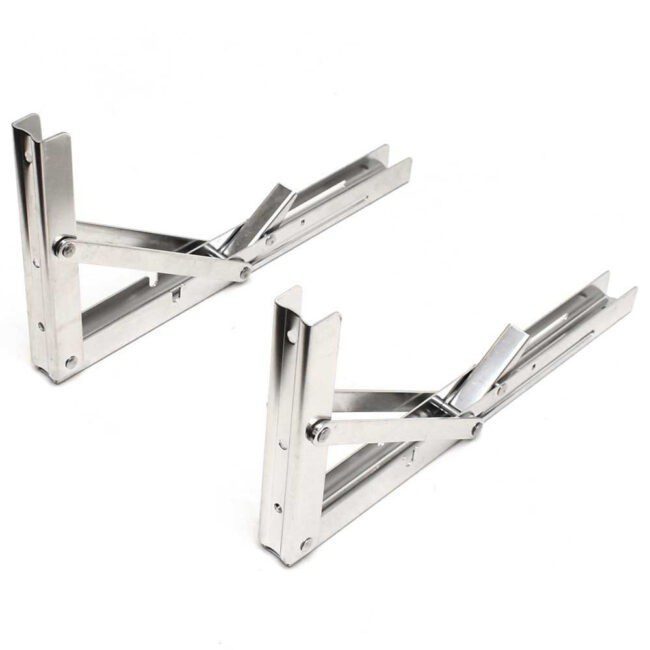 Sea-Dog Heavy-Duty Stainless Steel Folding Table Support Brackets (2213551)
