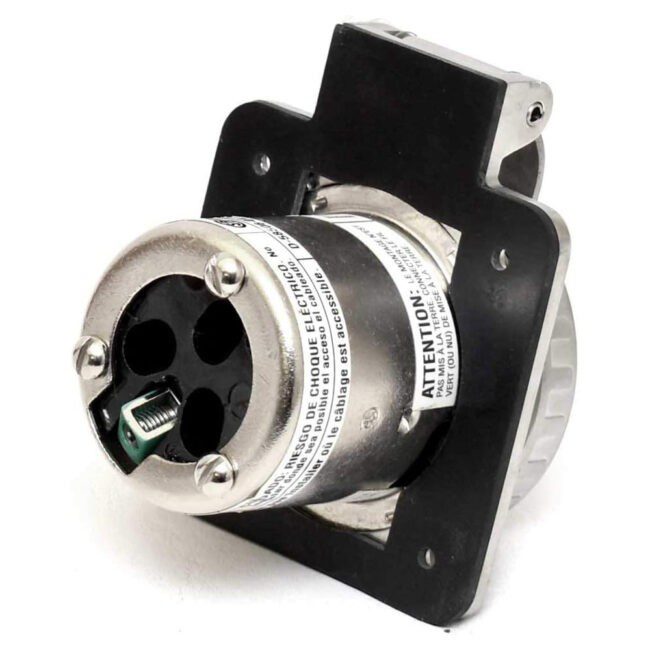 Hubbell HBL504SS 50A 125/250V Stainless Steel Shore Power Inlet