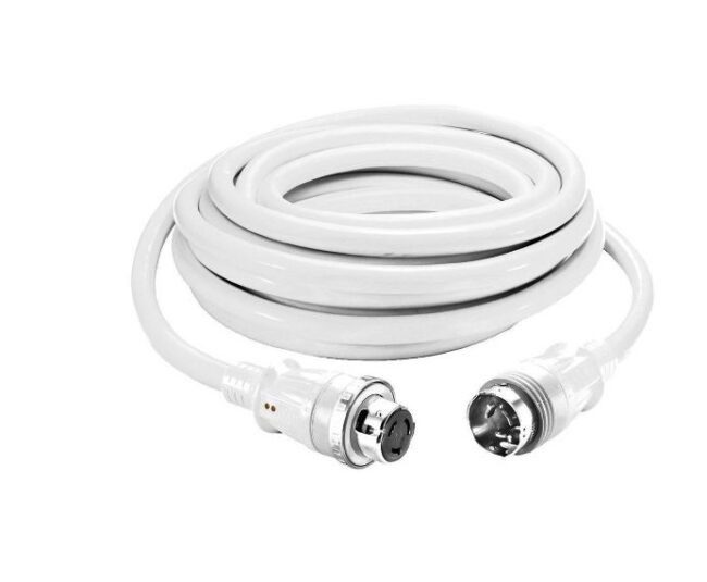 Hubbell HBL61CM52WLED 50A 250V 50' Shore Power Cord White