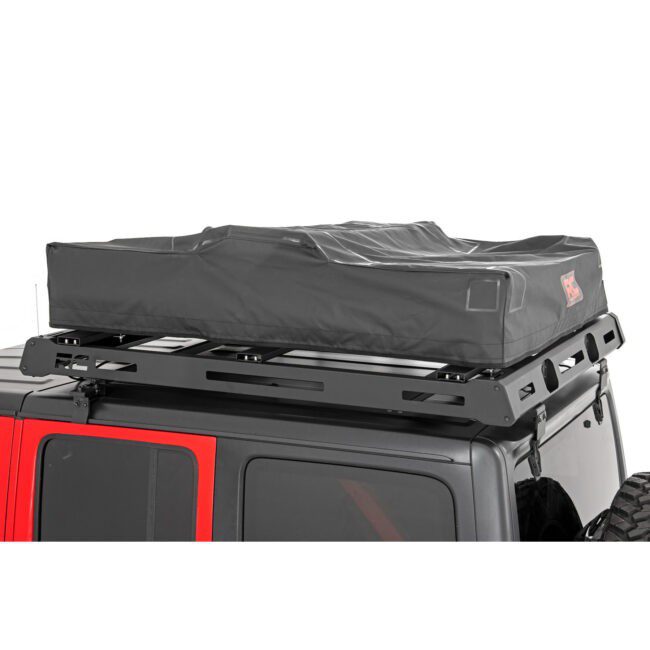 Rough Country Rack Mount Rooftop Tent w/ LED Light Kit