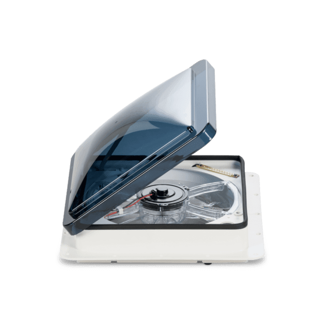 Dometic 3350 Fan-Tastic Camper Van Roof Vent Fan (Smoke Lid) (9108870059)