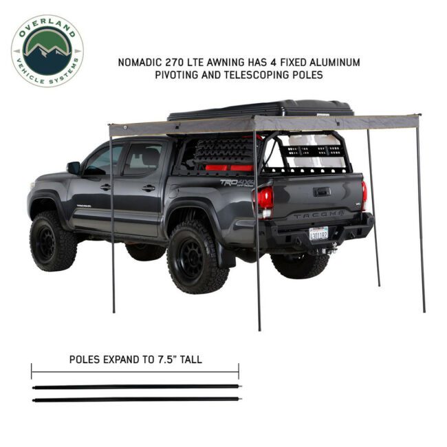 Overland Vehicle Systems Nomadic 270LTE 270 Degree Awning (Driver Side) (19679907)