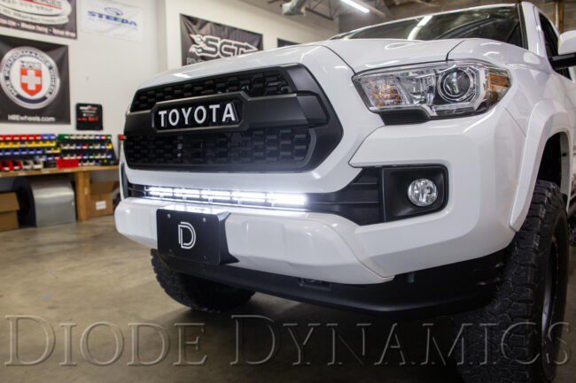 Diode Dynamics DD6073 SS30 Stealth Lightbar Kit for 2016-2023 Toyota Tacoma, Amber Driving