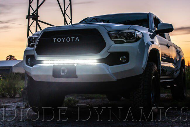 Diode Dynamics DD6075 SS30 Stealth Lightbar Kit for 2016-2023 Toyota Tacoma, Amber Combo