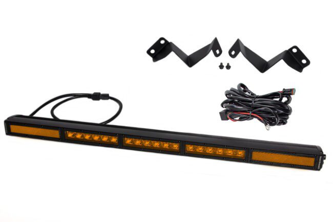 Diode Dynamics DD6075 SS30 Stealth Lightbar Kit for 2016-2023 Toyota Tacoma, Amber Combo