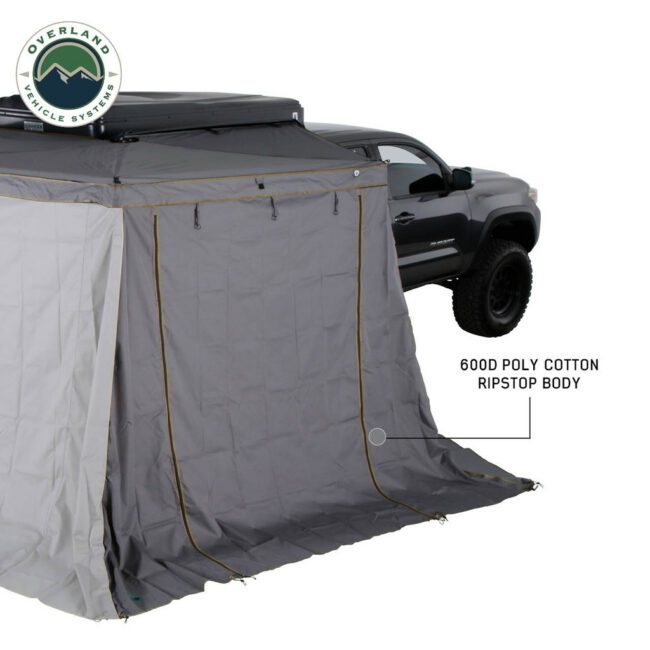 Overland Vehicle Systems Nomadic 270LTE Awning Side Walls 1 and 2 (Passenger Side) (18349909)