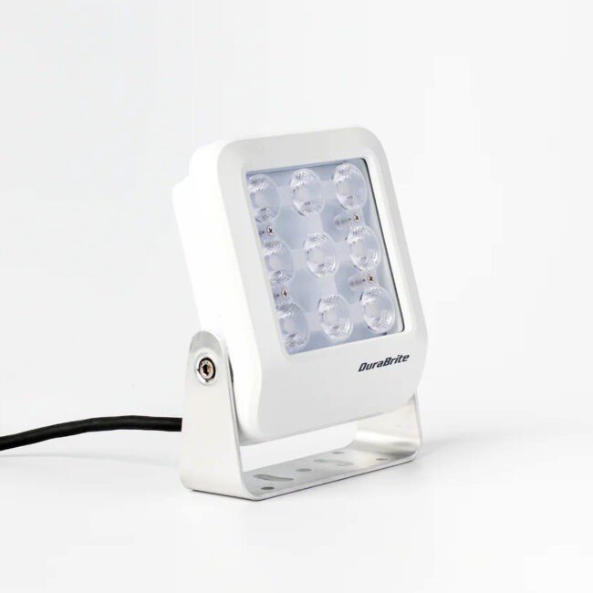 Durabrite Nano White 12V/24V 7,500 Lumens LED Flood Light
