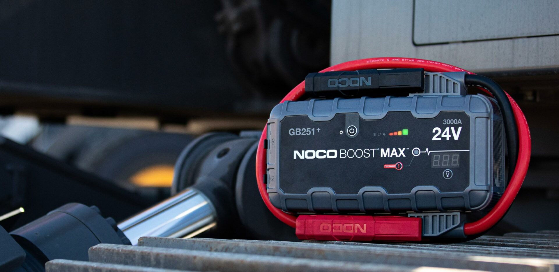 NOCO Boost Max GB251+ 24V 3000 Amp UltraSafe Lithium Jump Starter
