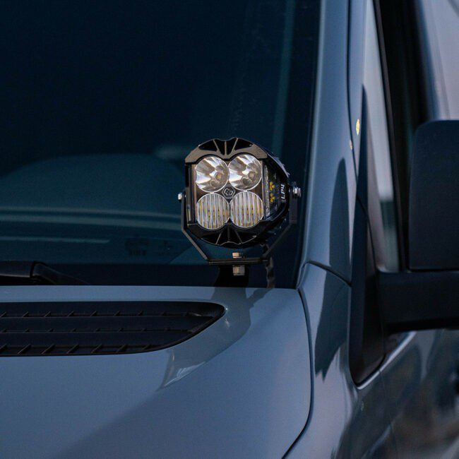 Baja Designs LP4 A-Pillar LED A-Pillar/Ditch Light Kit for 2019+ Mercedes Sprinter Vans
