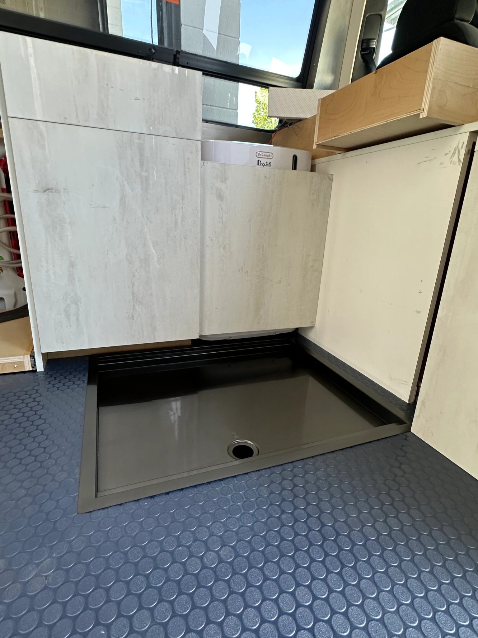 Tec Vanlife Universal InFloor Recessed Camper Van Shower Pan