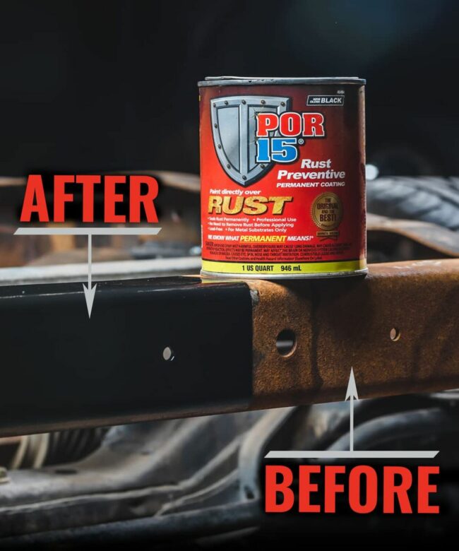POR-15 Rust Preventive Paint 4oz 6 Pack (Black)