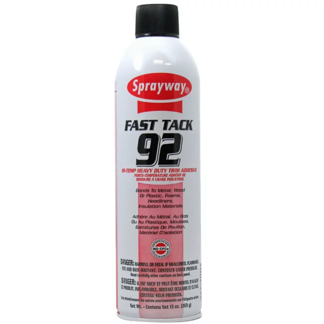 Sprayway Fast Tack 92 Vehicle Upholstery Trim Spray Adhesive