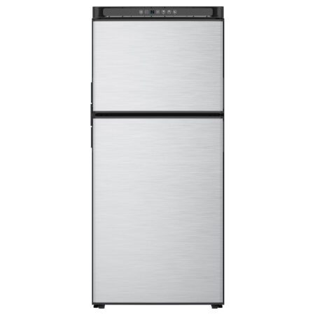 Norcold 8 Cu. Ft. 12v Dc Left Hand Stainless Steel Refrigerator