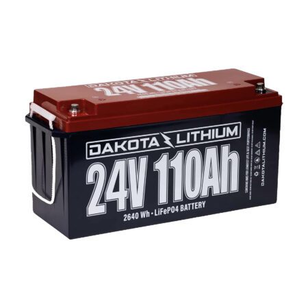 Dakota Lithium 24v 110ah Deep Cycle Lifepo4 Battery
