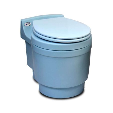 Dry Flush Laveo Portable Waterless Toilet Retro Blue