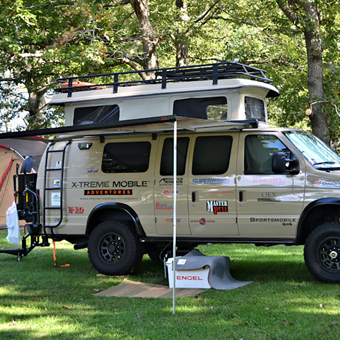 Campervan Used Fiberglass High Top For Van Fixed High Roof For The