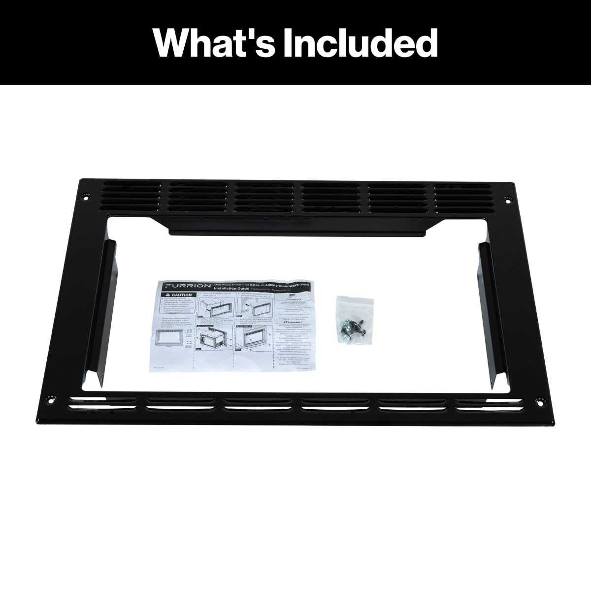 Furrion 09 Cu. Ft. RV Microwave Trim Kit (Black) (FMAML09-BL-TK)