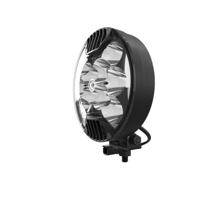 KC HiLiTES SlimLite LED 6" 50W Spot Beam Lights (Pair) (100)