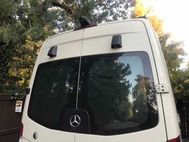 Pikavo RVF Camper Van Rear Door Vent Fan System