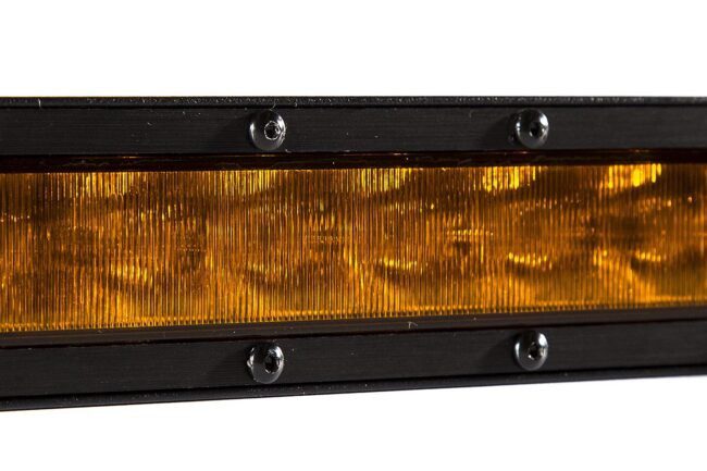 Diode Dynamics 12" LED Light Bar Amber Flood (Pair)