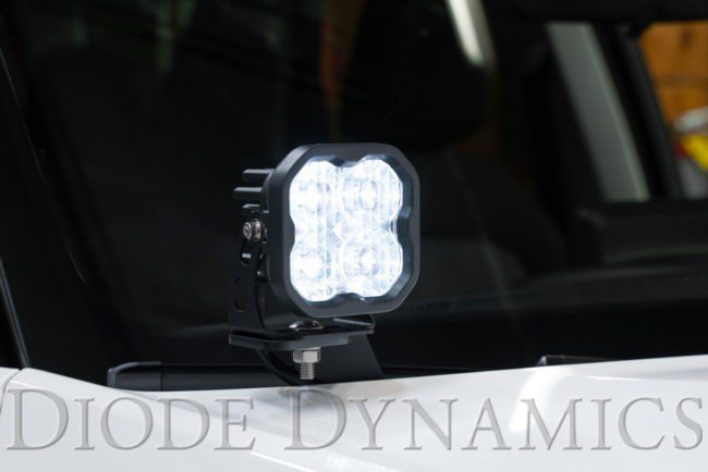 Diode Dynamics A-Pillar/Ditch Light Brackets for Ford Bronco Sport (DD7137P)