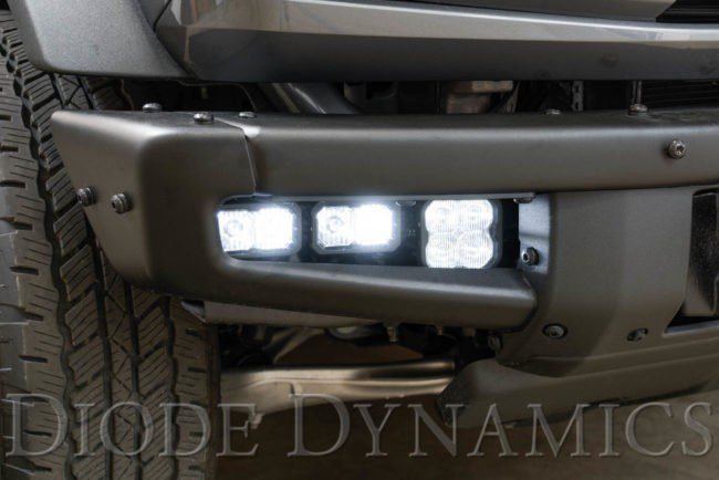Diode Dynamics Fog Pocket Kit for Ford Bronco (w/ Steel Bumper)