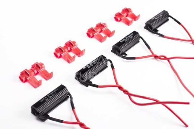 Diode Dynamics LED Resistor Kit Set of 4 (DD4025Q)