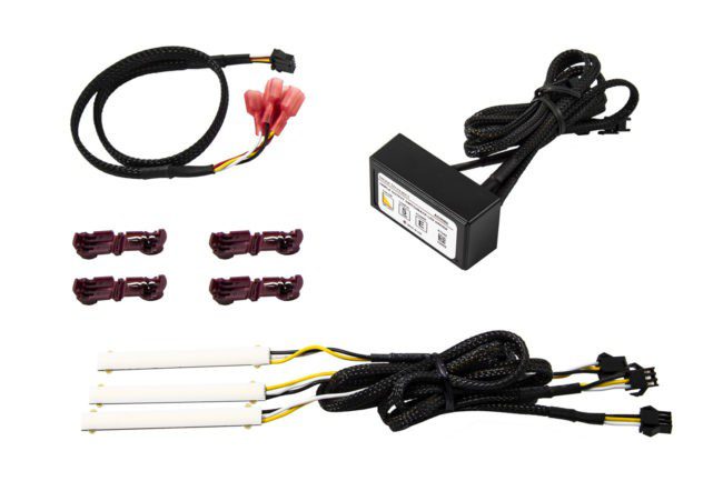Diode Dynamics LED Strip Lights High-Density SF Switchback Triple 3" Kit (DD2136)