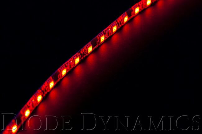 Diode Dynamics LED Strip Lights Red 50cm Strip SMD30 WP (DD2198)