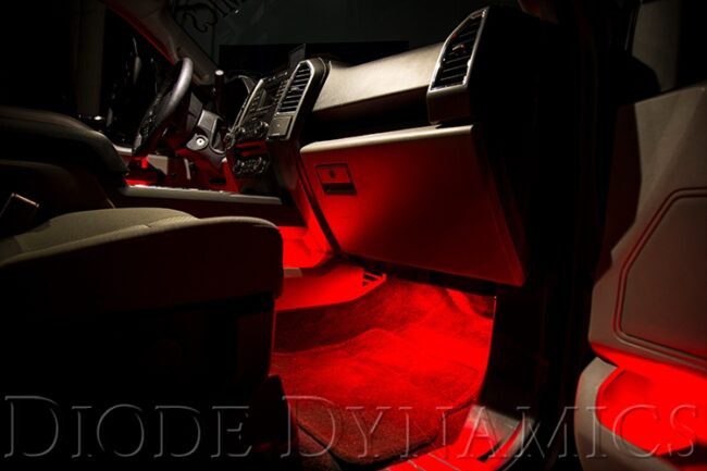 Diode Dynamics Red LED Footwell Kit (DD0229)