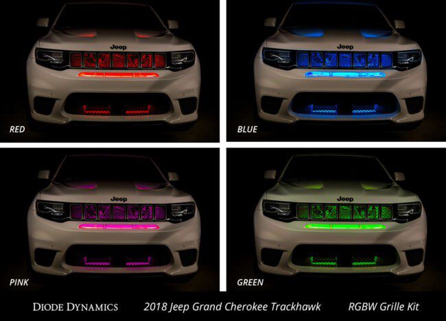 Diode Dynamics RGBW Grille Strip Kit 2pc Multicolor (DD0441)
