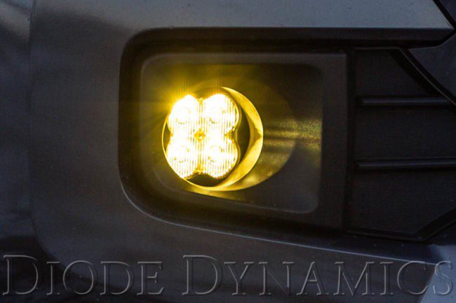 Diode Dynamics SS3 LED Pod Max Type B Kit (Yellow SAE Fog)