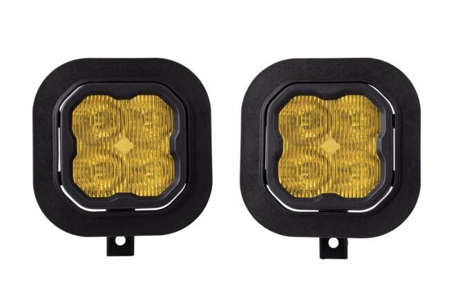 Diode Dynamics SS3 Sport Type SD Kit ABL Yellow SAE LED Light (DD7093)