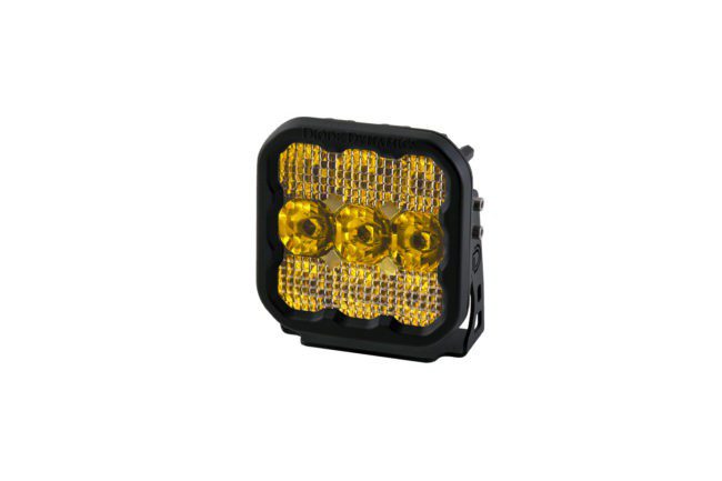 Diode Dynamics SS5 LED Pod Pro (Yellow Combo) (Single) (Driving/Flood)