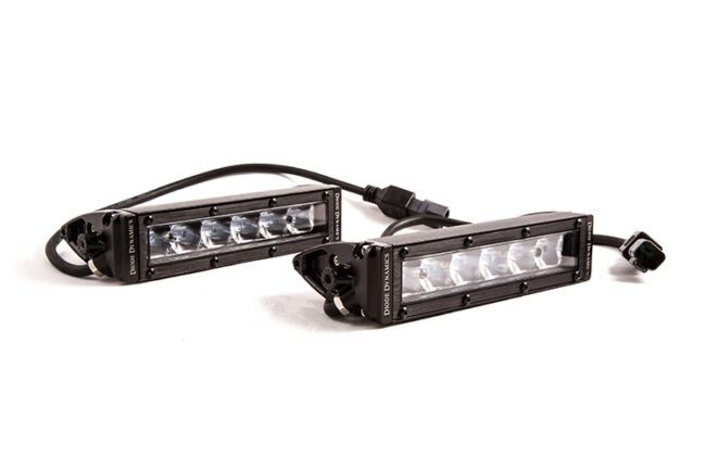 Diode Dynamics SS6 6" LED Light Bar (White Wide) (Pair)