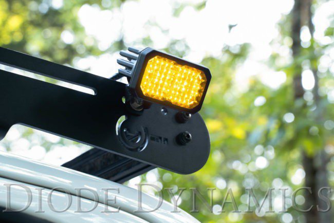 Diode Dynamics Stage Series 2" SAE/DOT Yellow Pro Standard LED Pod (DDSS2YELLOWPRO)