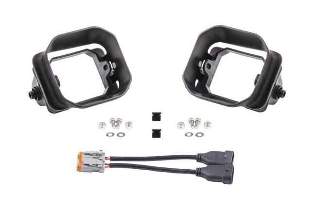 Diode Dynamics Stage Series 3" Type F2 SS3 Fog Light Mounting Kit (DD6258P)