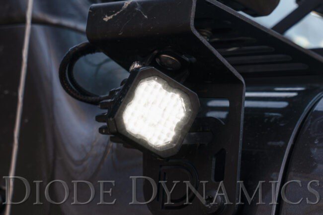 Diode Dynamics Stage Series C1 LED Pod Pro White Spot Standard RBL (Pair)